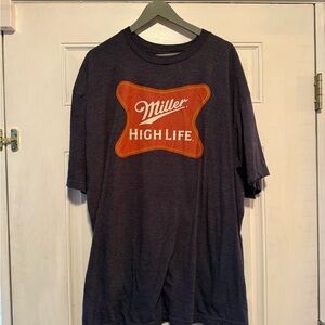 Miller High Life Navy Graphic Tee